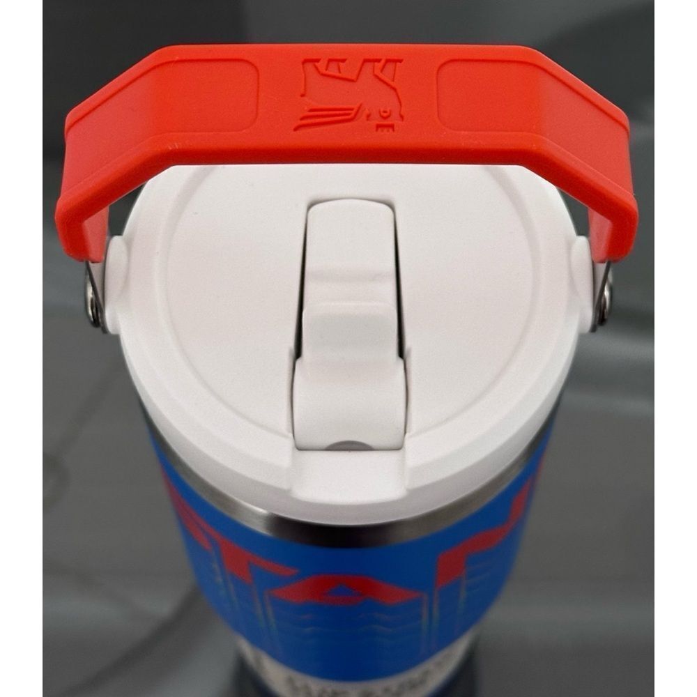 Stanley Ice Flow Flip Straw Tumbler 30oz, AZURE BLUE REVERB - Picture 3 of 4